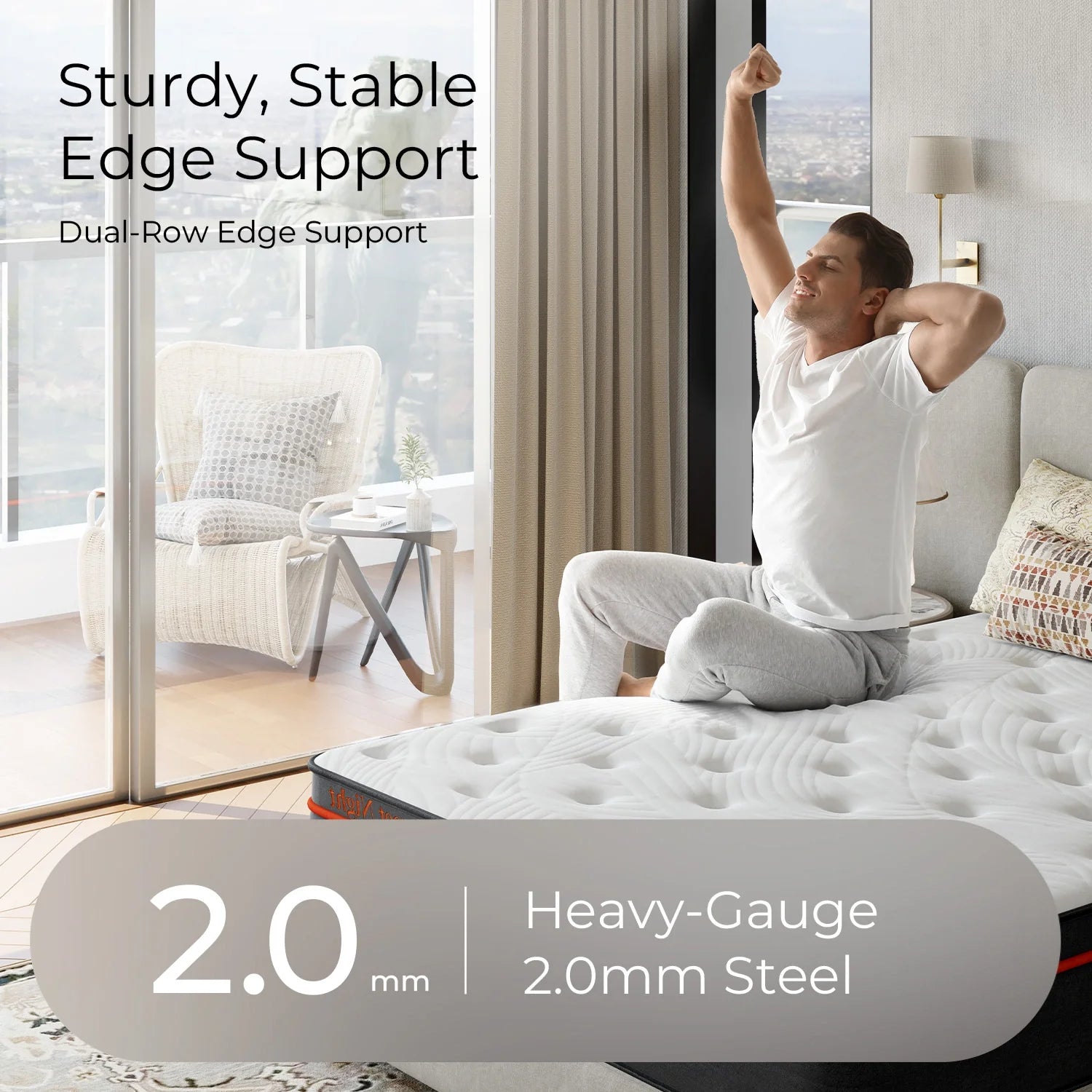 SweetNight Twilight Hybrid Mattress