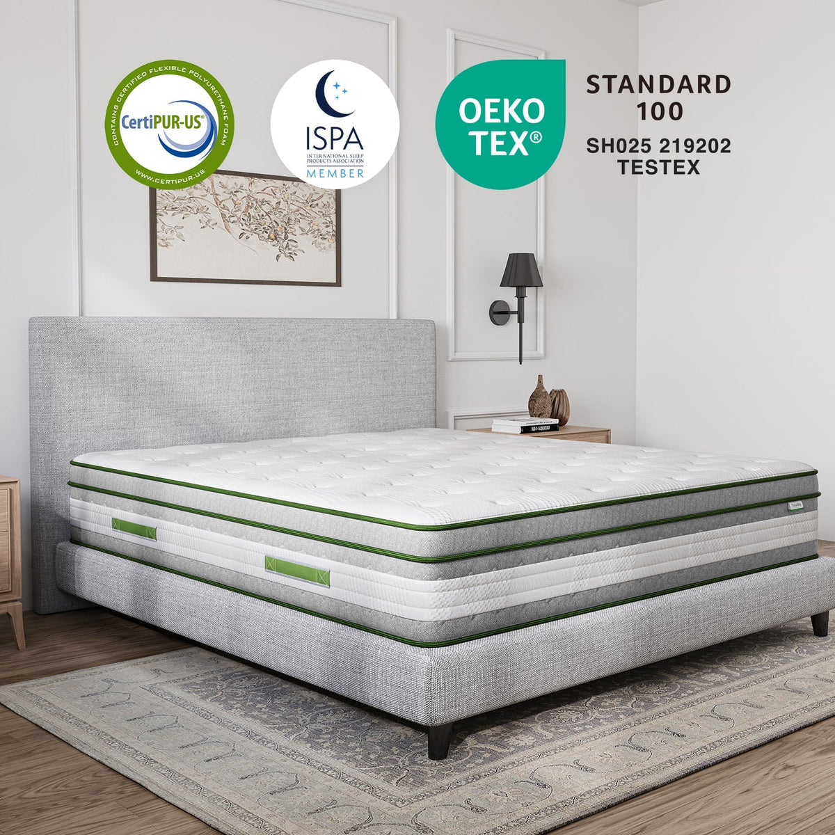 12" Vitality Hybrid Mattress Novilla