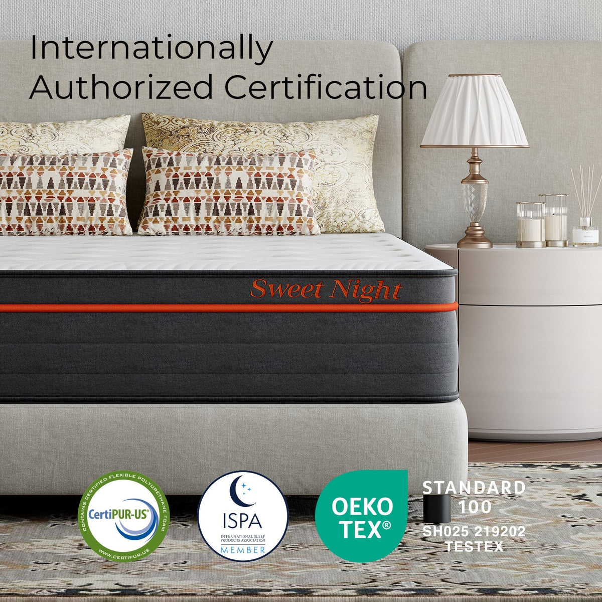 SweetNight Twilight Hybrid Mattress SweetNight