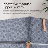 A 4-Inch Tri-Folding Mattress Topper | Sweetnight
