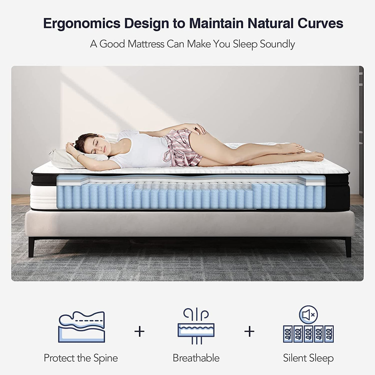 Zone Hybrid Mattress Avenco® Mattress