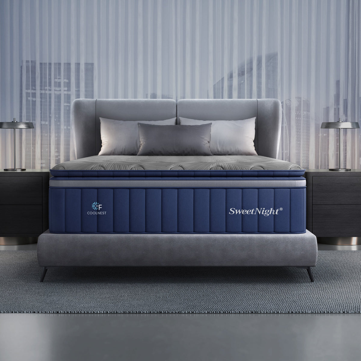 SweetNight-CoolNest-Hybrid-Mattress-Premium-Cooling-Mattress-for-Hot-Sleepers #Thickness_16